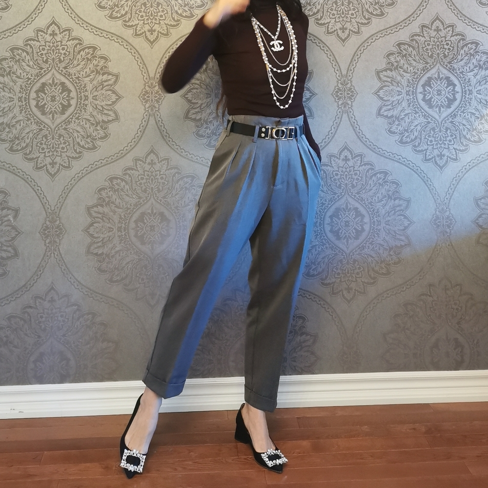 New Maison Martin Margiela wool blend trousers